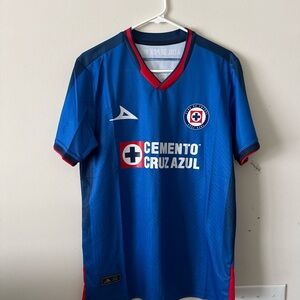 Blue and Red Men's Jersey